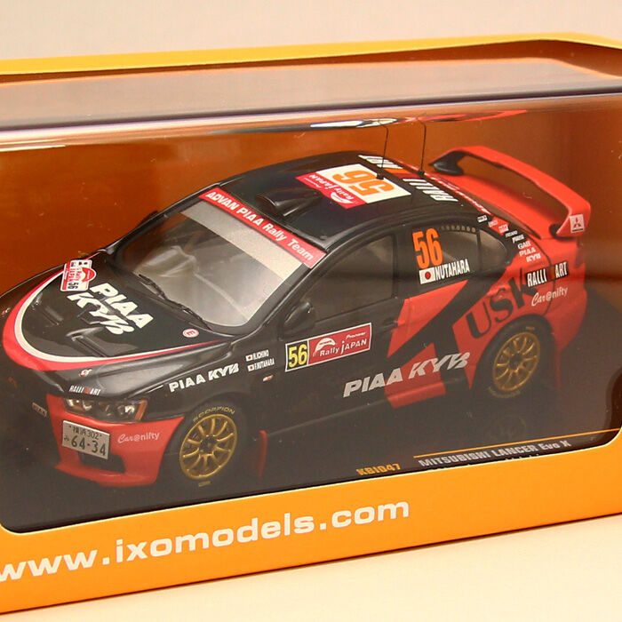 ixo models 1/43 (KBI042) 三菱ランサーエボリューションⅩ 2008 ixo models 1/43 (KBI042) 三菱ランサーエボリューションⅩ 2008