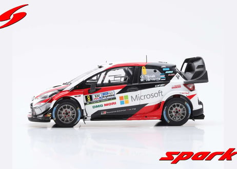 Spark 1/43 (S5971) Toyota Yaris WRC #8 Rallye Argentinien 2018