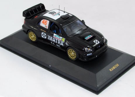 ixo models 1/43 (RAM256) SUBARU IMPREZA WRX #46 RALLY NEW ZEALAND 2006