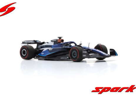 Spark 1/43 (S8588) Williams F1 FW45 #23 Williams Racing 8th British GP - Williams 800th GP