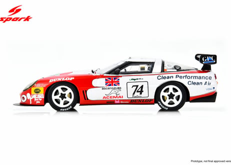 Spark 1/43 (S5854) Corvette Callaway #74 Le Mans 24H 1996