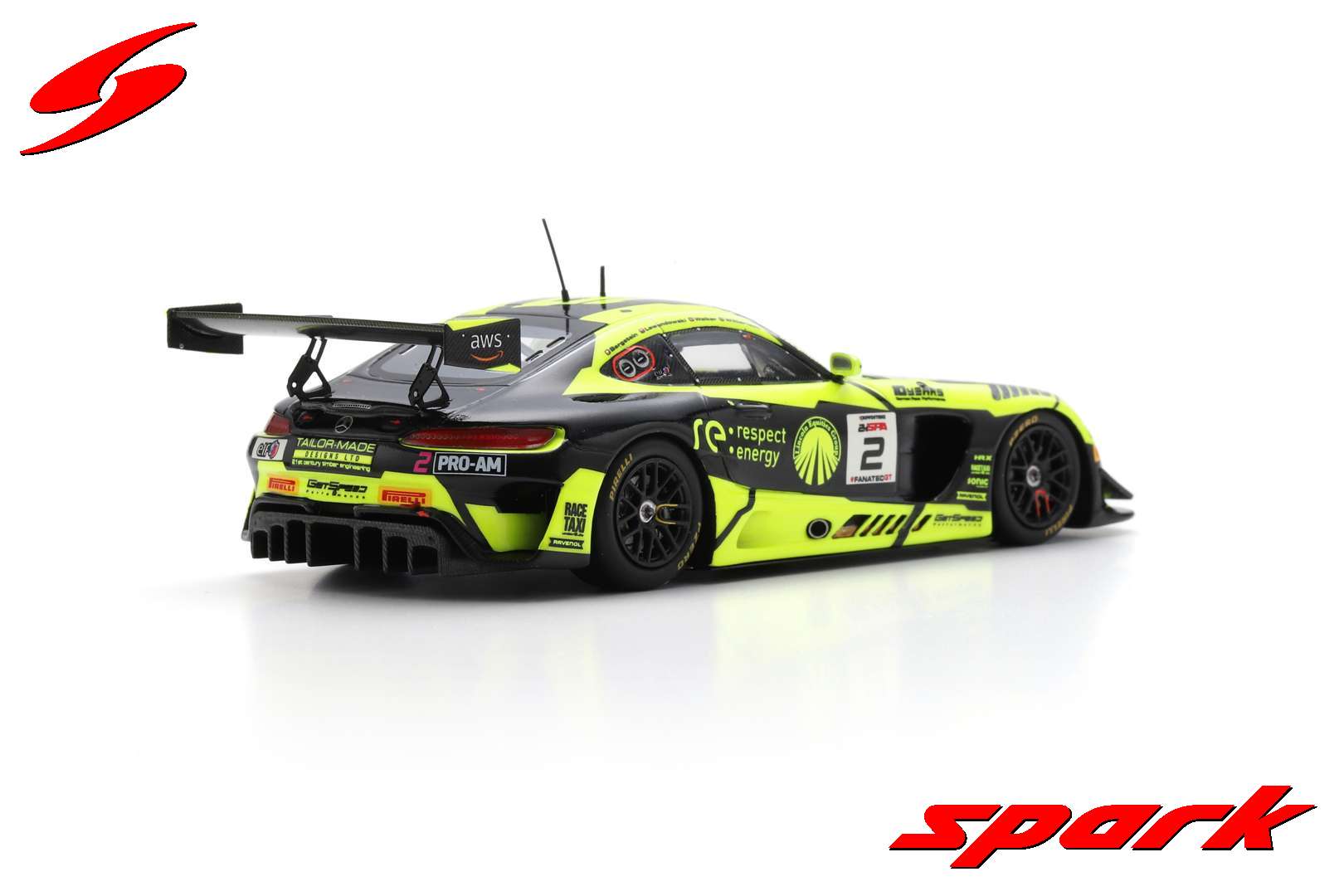 Spark 1/43 (SB741) Mercedes-AMG GT3 #2 GetSpeed