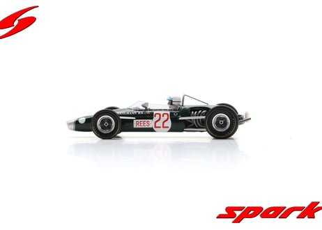 Spark 1/43 (SG715) Brabham BT23 #22 2nd F2 German GP 1967 Alan Rees