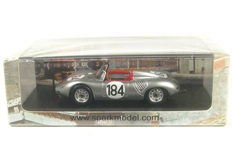 Spark 1/43 (43TF60) PORSCHE 718 RS 60 NO.184 WINNER TARGA FLORIO 1960