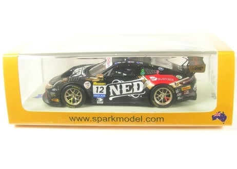Spark 1/43 (AS054) PORSCHE 911 GT3 R #12 NED RACING TEAM BATHURST 12H 2020