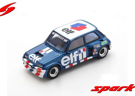 Spark 1/43 (S6151) Renault 5 Turbo #1 Renault 5 Turbo Eurocup 1981 Jean Ragnotti