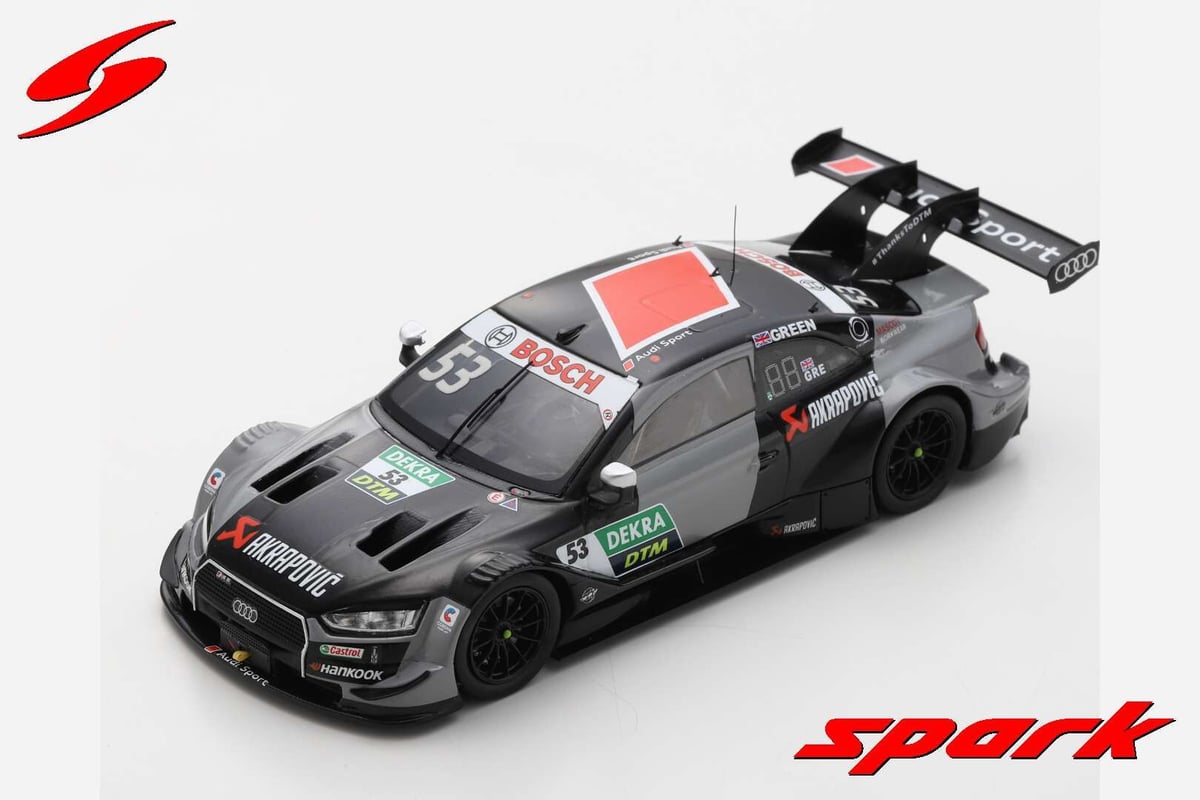 Spark 1/43 (SG650) Audi RS5 DTM 2020 #53 Audi S