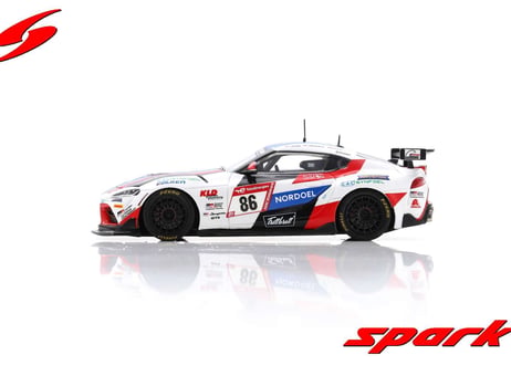 Spark 1/43 (SG857) Toyota GR Supra GT4 #86 Toyota Gazoo Racing 24H Nurburgring 2022