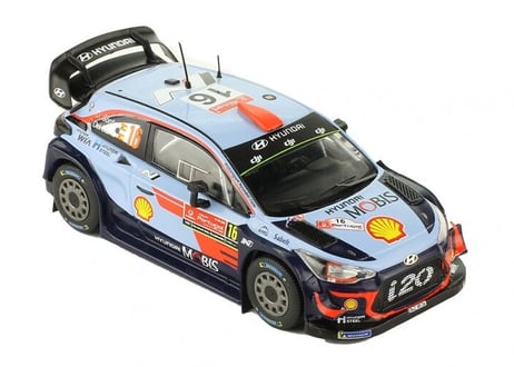 ixo models 1/43  (RAM677) HYUNDAI i20 WRC 2018 #16 Rally Portugal 2018