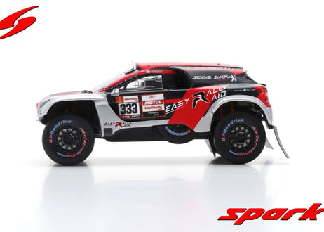 Spark 1/43 (S5629) PEUGEOT 3008 DKR MAXI #333 EASY RALLY DAKAR RALLY 2019