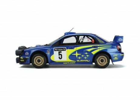 Otto mobile 1/18 (OT391) SUBARU Impreza WRX STI #5 RAC Rally 2001 (Night Lights Ver.)