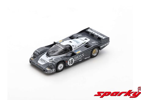 Sparky 1/64 (Y180) PORSCHE 956 #18 24h Le Mans 1983 7位　 J LÄSSIG - A. PLANKENHORN - D. WILSON