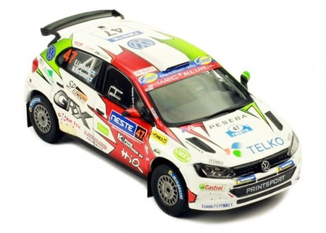 ixo models 1/43 (RAM727) VW polo GTI R5 #47 Rally Finland 2019