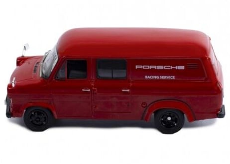ixo models 1/43 (RAC384X) Ford Transit Mk I 1966 Porsche Racing Assistance