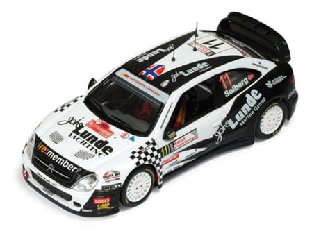ixo models 1/43 (RAM360) Citroen Xsara WRC #11 3rd Cyprus Rally 2009
