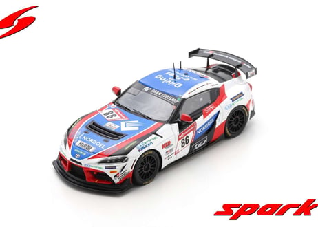 Spark 1/43 (SG857) Toyota GR Supra GT4 #86 Toyota Gazoo Racing 24H Nurburgring 2022