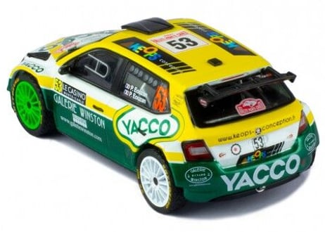 ixo models 1/43 (RAM790LQ) Skoda Fabia Rally2 EVO #53 Rally MonteCarlo 2021