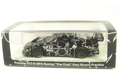 Spark 1/43 (SP326) Porsche 911 GT3 R GPX Gulf Racing #40 Challenge Europe Testing Paul Ricard 2020