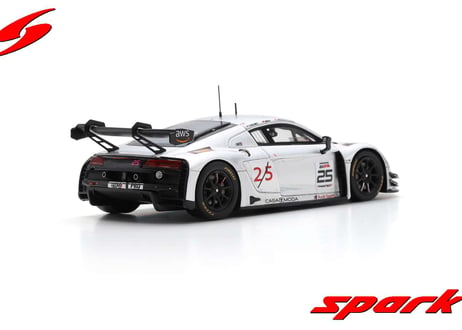 Spark 1/43 (SB710) Audi R8 LMS GT3 EVO II #25 Audi Sport Team Sainteloc 24H Spa 2023