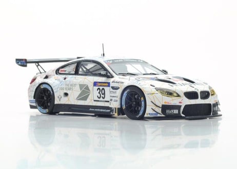 Spark 1/43 (SG371) BMW M6 GT3 #39 Schubert Motorsport 2nd VLN 2016 Round 3