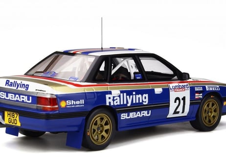 Otto Mobile 1/18 (OT341) Subaru Legacy RS Gr.A RAC # 21 (White / Blue)