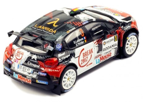 ixo models 1/43 (RAM740)Citroen C3 R5 #3 Winner Rally Condroz 2018