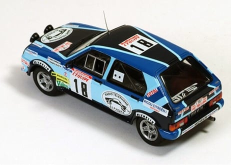 ixo models 1/43 (RAC127) Citroen Visa Chrono #18 Tour De Corse 1983