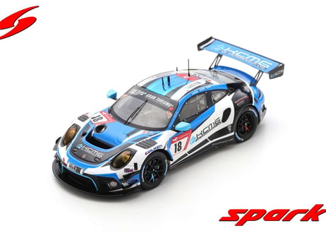Spark 1/43 (SG860) Porsche 911 GT3 R #18 KCMG 24H Nurburgring 2022
