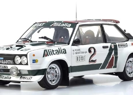 KYOSHO 1/18 (KS08376G) Fiat 131 Abarth #2 Rallye MonteCarlo 1978