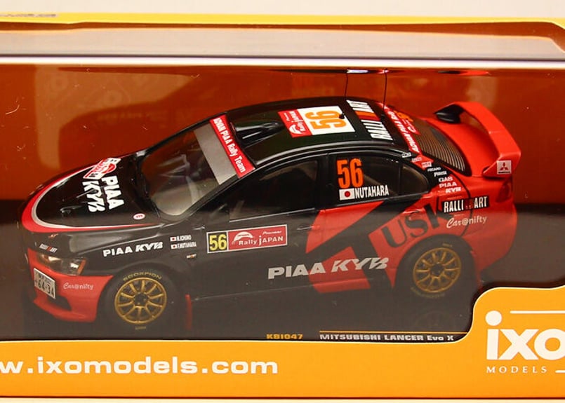 1/43 Mitsubishi Lancer Evo.X 全日本ラリー選手権 1/43 Mitsubishi Lancer Evo.X 全日本ラリー選手権
