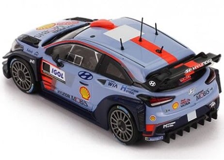 ixo models 1/43  (RAM646) HYUNDAI i20 Coupe WRC Tour de Corse 2017