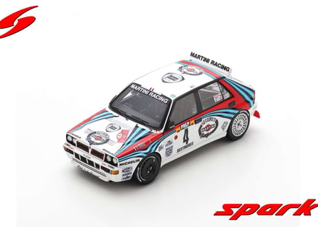 Spark 1/43 (S9015) Lancia Delta HF Integrale #4 Winner Monte Carlo Rally 1992