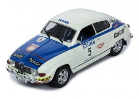 ixo models 1/43 (RAC378A) SAAB 96 V4 #5 Rally of The 1000 Lakes 1976