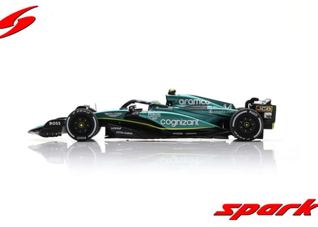 Spark 1/43 (S8575) Aston Martin AMR23 #14   3rd Bahrain GP 2023 Fernando Alonso