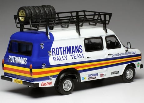 ixo models 1/43 (RAC270X) FORD TRANSIT MK II 1979 Rally Assistance David Sutton