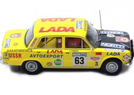 ixo models 1/43 (RAC297) LADA 1300 #63 RALLY OF THE 1000 LAKES 1975