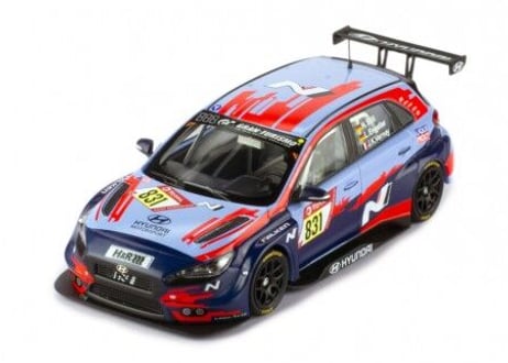 ixo models 1/43 (GTM160) Hyundai i30 N TCR #831 Nurburgring 24H 2021