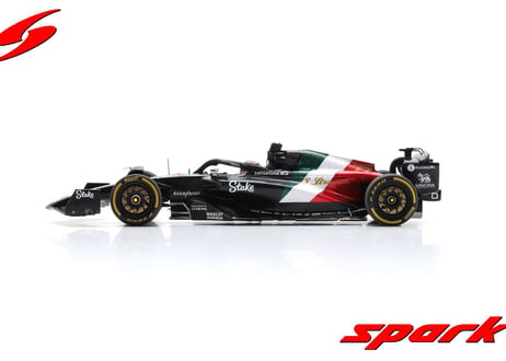 Spark 1/43 (S8932) Alfa Romeo F1 Team Stake C43 No.77 Alfa Romeo F1 Team ORLEN 10th Italian GP 2023