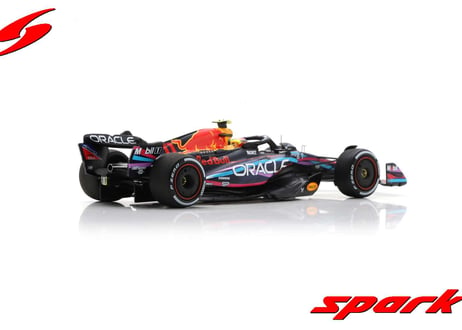 Spark 1/43 (S8581) Oracle Red Bull Racing RB19 #11 Oracle Red Bull Racing 2nd Miami GP 2023