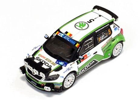 ixo models 1/43 (RAM536) Skoda Fabia S2000 #5 Winner Ypres Rally 2013