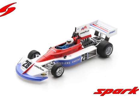 Spark 1/43 (S5375) March 751 #28 5th British GP 1975