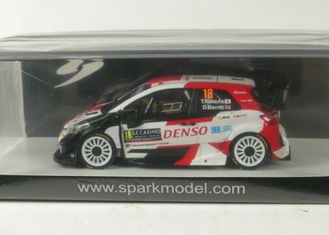 Spark 1/43 (S6585) TOYOTA Yaris WRC #18 6th Rally MonteCarlo 2021