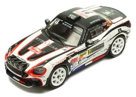 ixo models 1/43 (RAM680) FIAT Abarth 124 RGT #21 Rallye Monte Carlo 2017