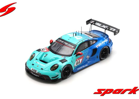 Spark 1/43 (SG906) Porsche 911 GT3 R (992) #44 Falken Motorsports 10th 24H Nurburgring 2023