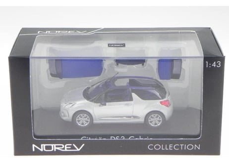 NOREV 1/43 (155289) Citroen DS3 Cabrio 2013 Grey & Blue