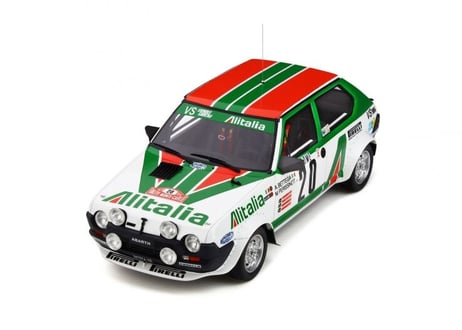 Otto Mobile 1/18 (OT294) Fiat Ritmo Abarth Gr.2 #20 Rallye Monte Carlo 1979