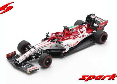 Spark 1/43 (S6494) ALFA ROMEO RACING ORLEN C39 #7 EMILIA-ROMAGNA GP 2020 KIMI RAIKKONEN