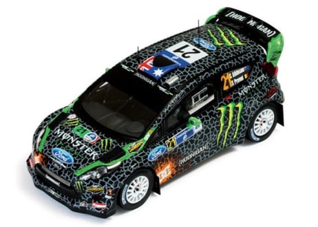 ixo models 1/43 (RAM506) Ford Fiesta RS WRC ＃21 2012 Rally Mexico