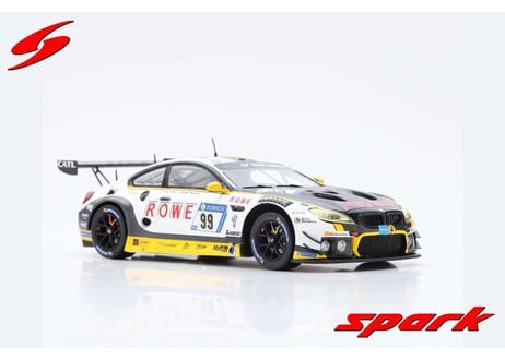 Spark 1/43 (SG423) BMW M6 GT3 #99 ROWE RACING 24H NURBURGRING 2018