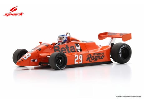 Spark 1/43 (S4327) Arrows A3 #29 6th South African GP 1981 Riccardo Patrese